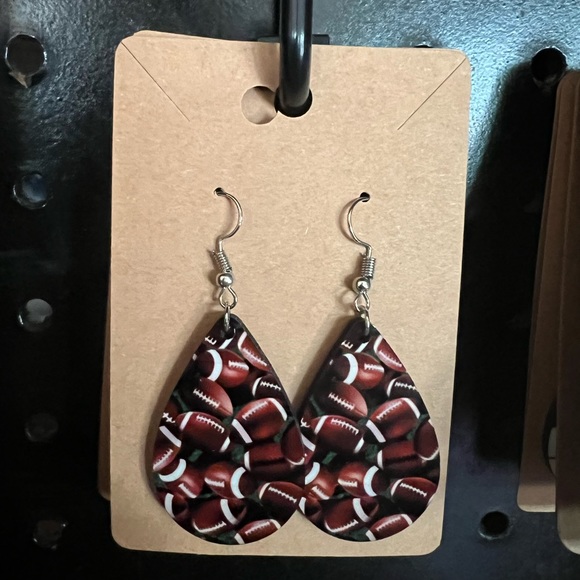 Baseball Softball Soccer Tennis Volleyball Football sublimation wood ear… - Picture 4 of 14